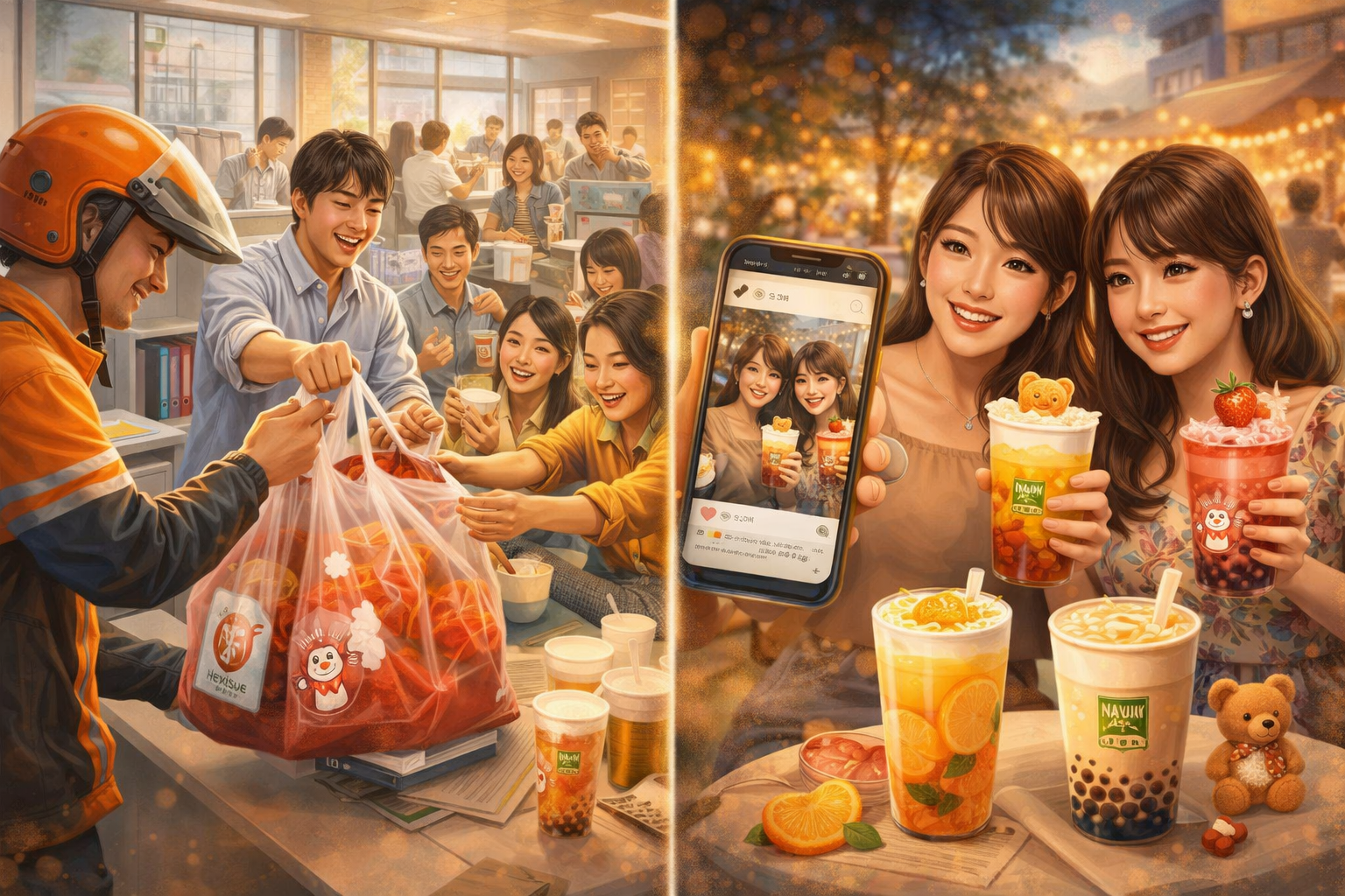 The social weight of a drink